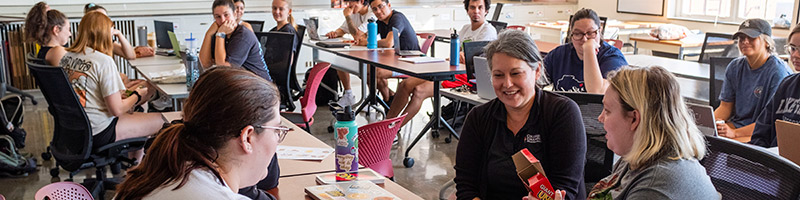 Students in classroom