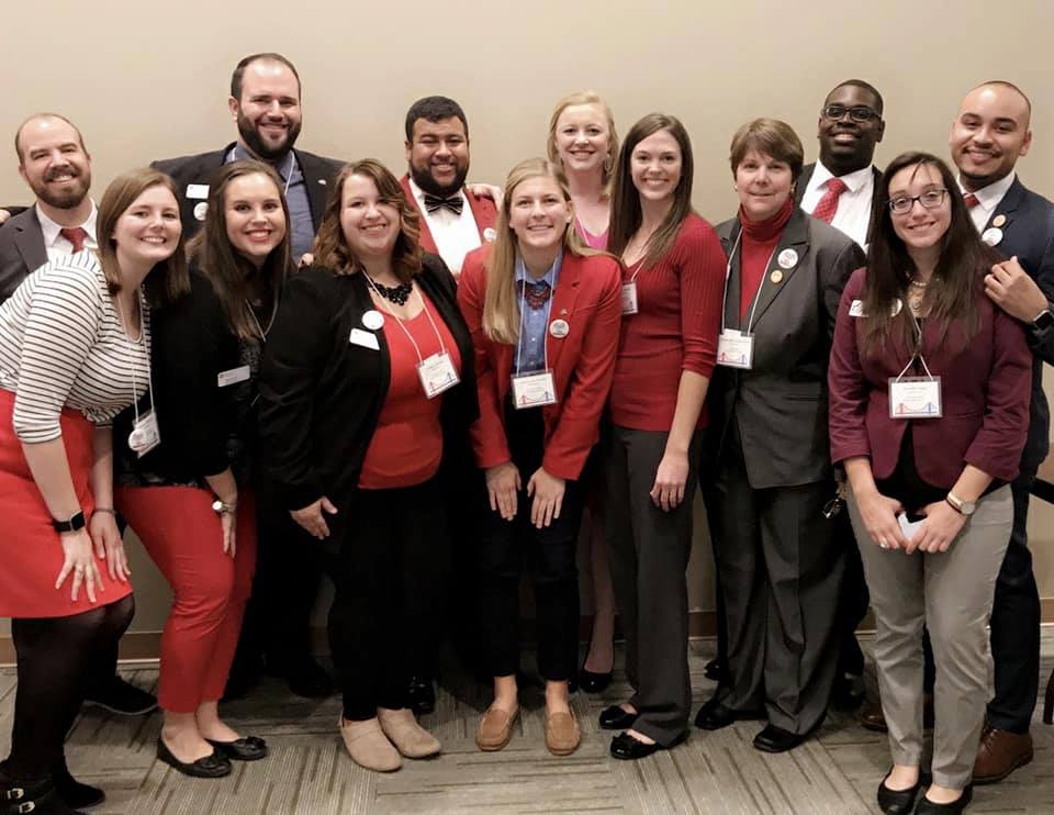 Group of CSPA Students posing for a photo.